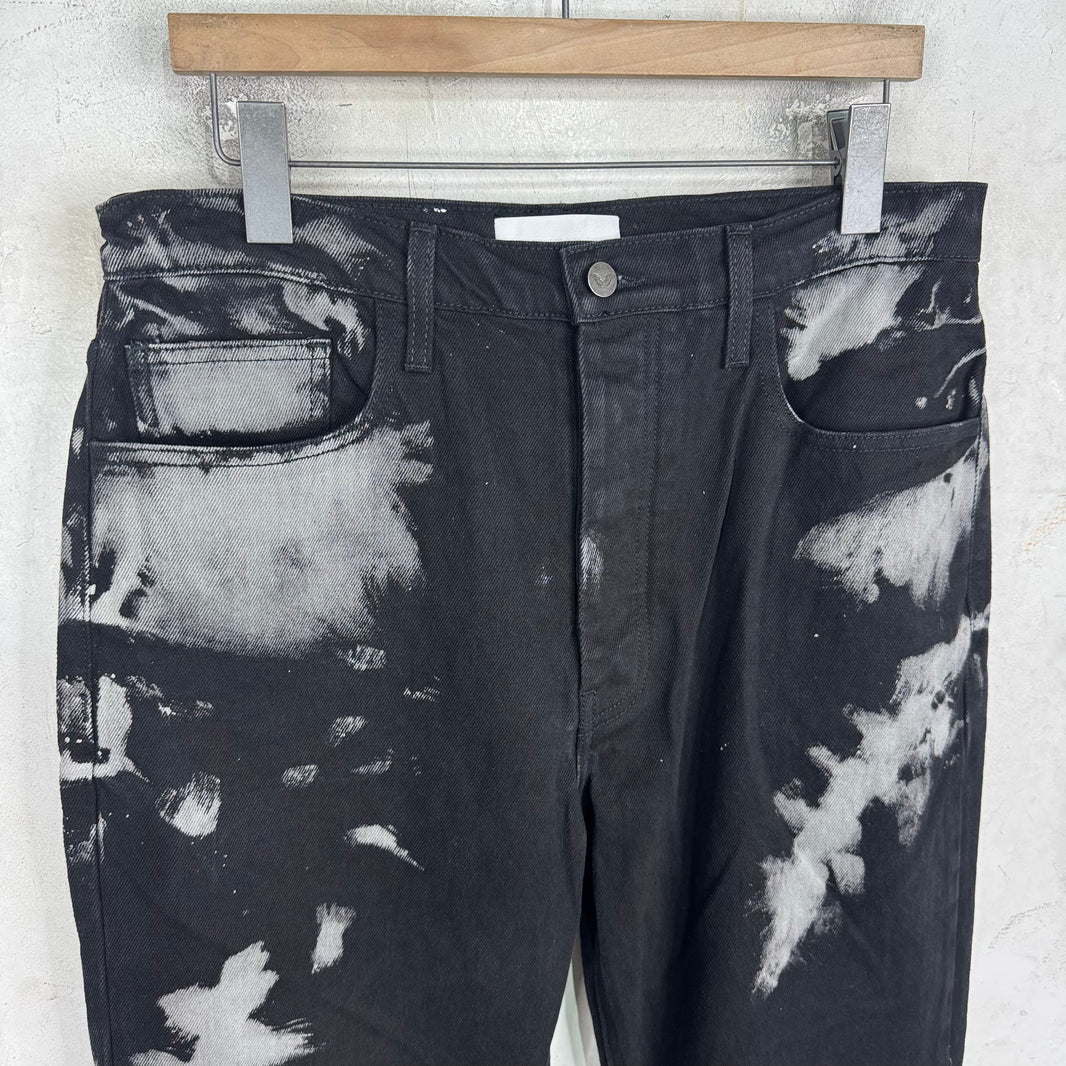 Alexander Digenova Black Bleached Jeans