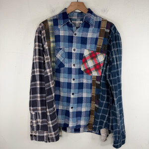 Needles Rebuild 7 Cut Button Up Flannel