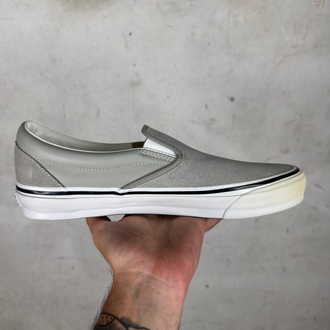 Vans X Engineered Garments Grey Sample Classic Slip Ons
