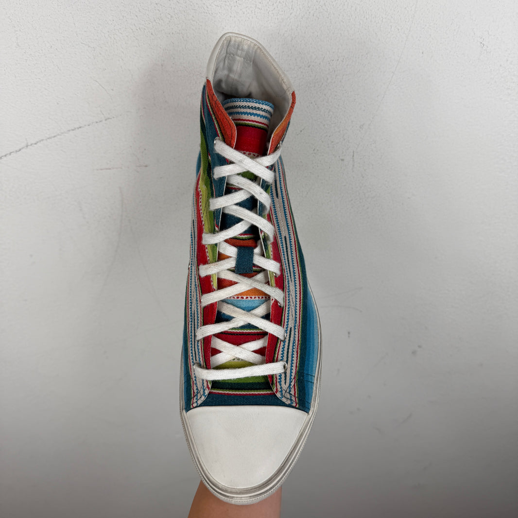 Saint Laurent Mexican Jacquard Bedford Sneakers