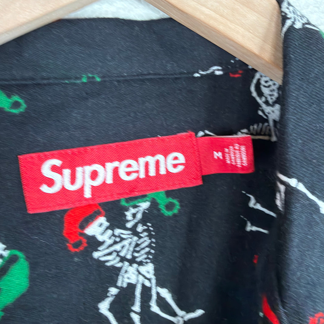 Supreme Holiday Skeleton Pajama Set