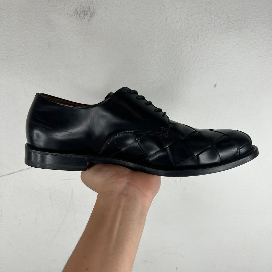 Bottega Veneta Intrecciato Toe Derbies
