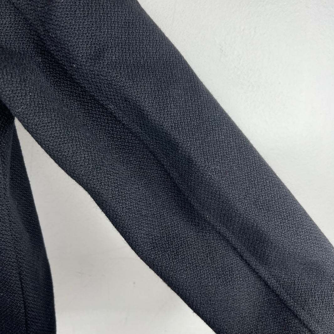Saint Laurent Black Wool Teddy Jacket