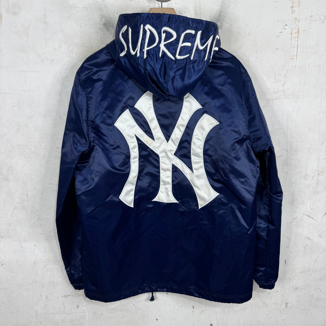 Supreme x Majestic Yankees Hooded Winbreaker