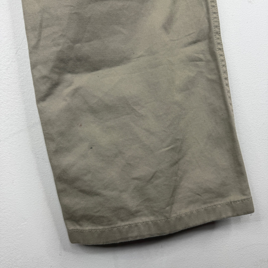 Celine Straight Leg Khaki Pants