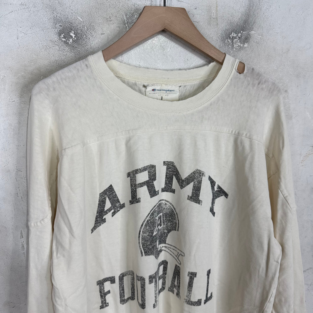 Vintage 90's Champion Army Football L/S T-Shirt
