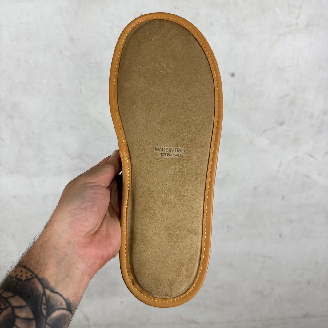 Louis Vuitton Leather Invite Slippers