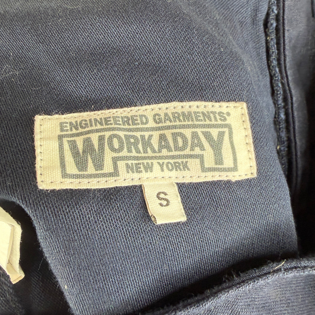 Engineered Garments Navy Button Strap Fatigue Pants