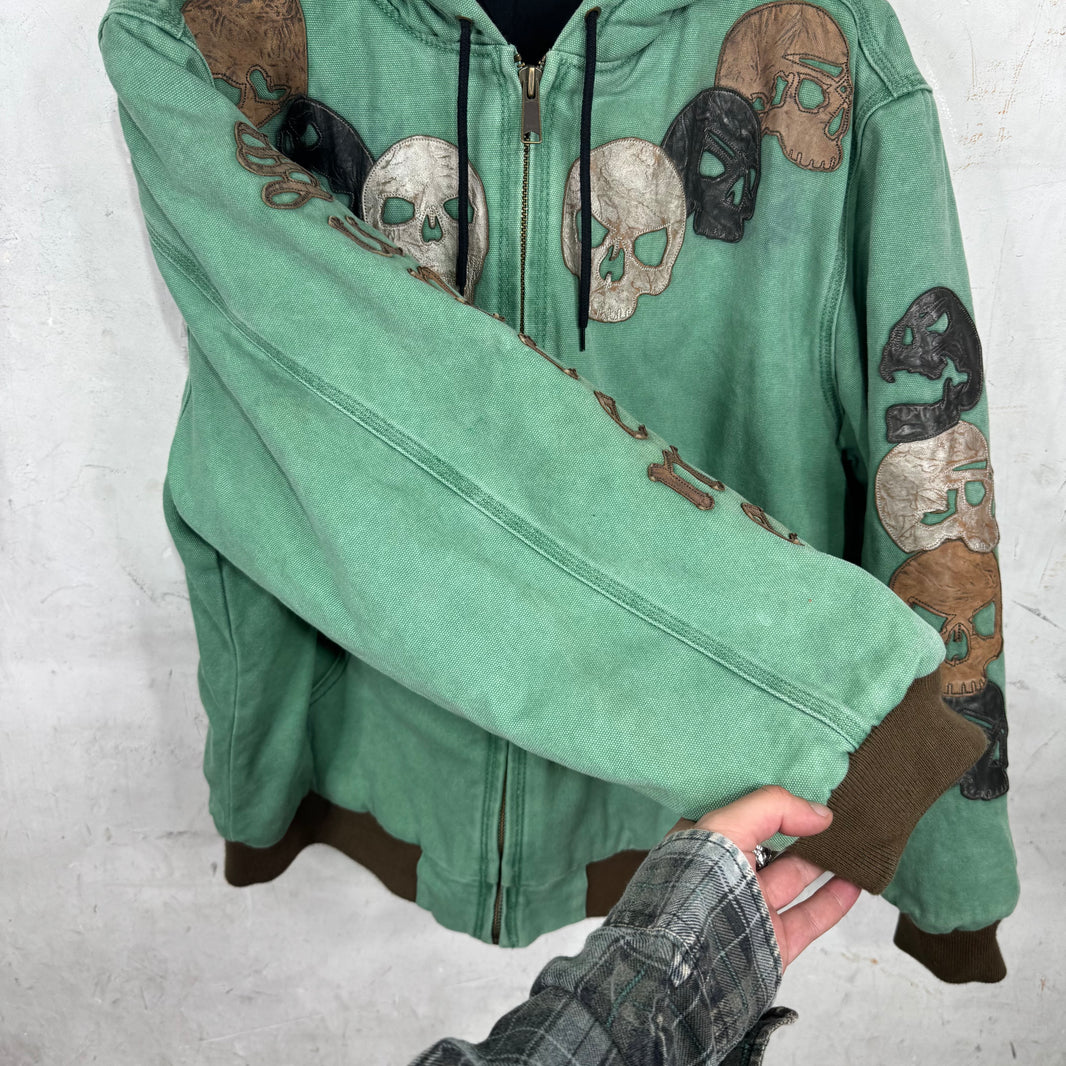 Supreme x Great China Wall Green Work Jacket