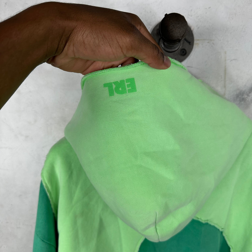 ERL Green Swirl Hoodie