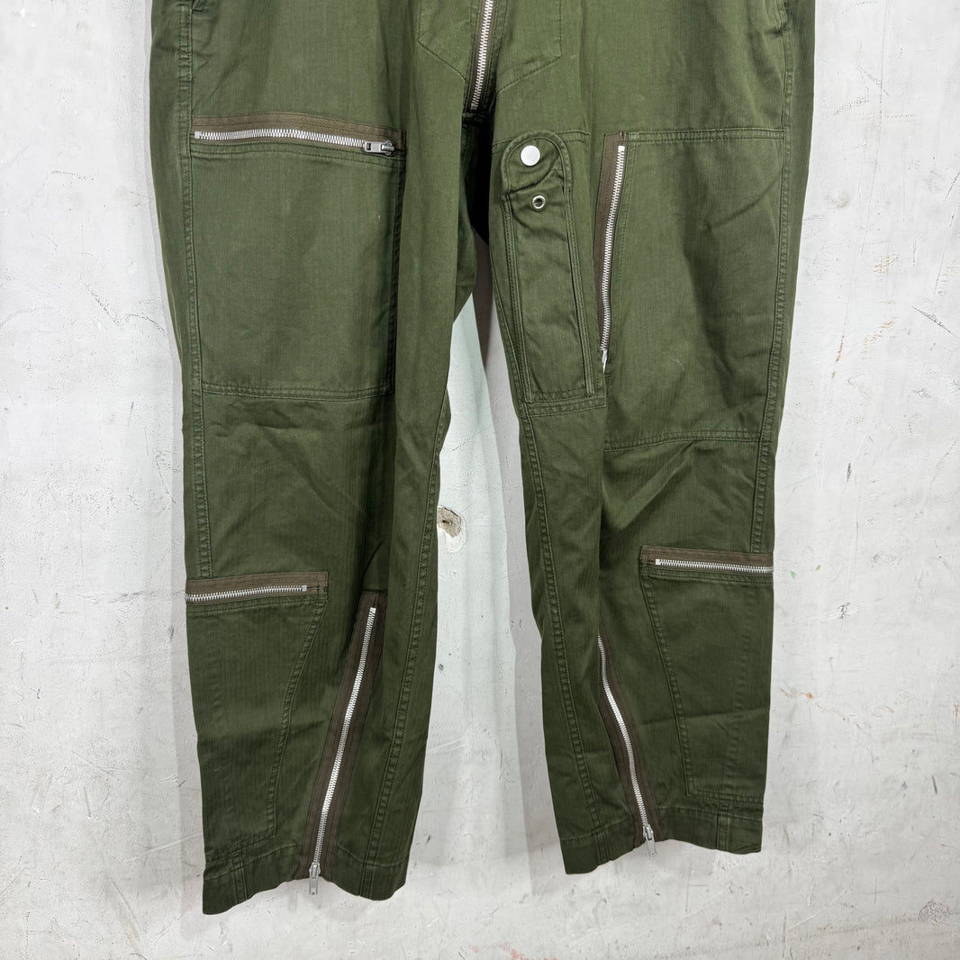 Margiela Zippered Flight Pants