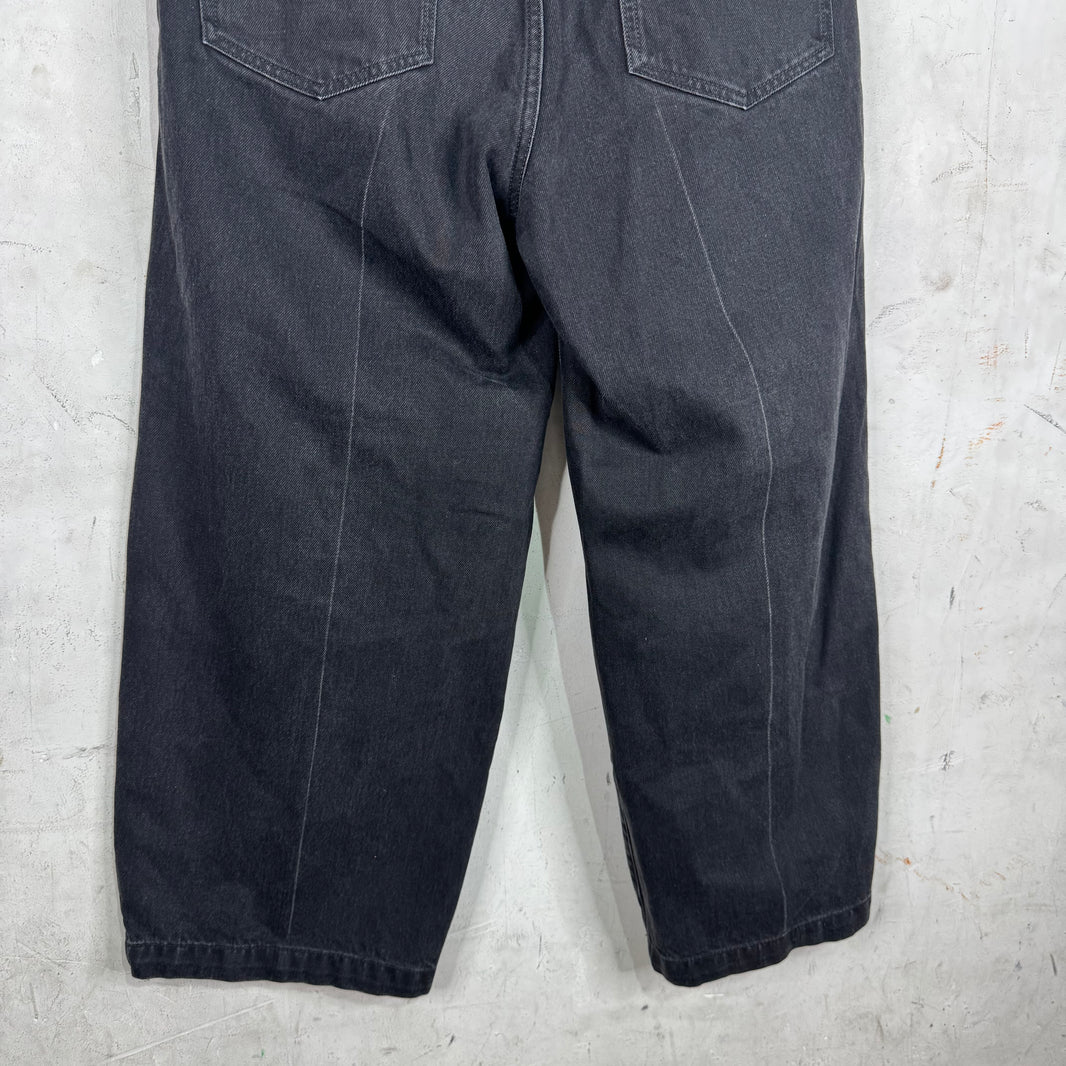 MFpenn Charcoal Baggy Paneled Jeans