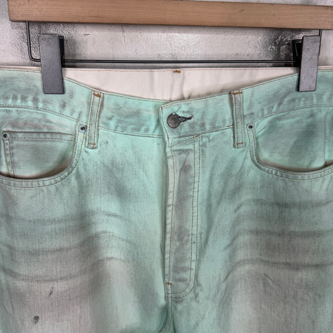 Acne Studios 1981 Mint Glow Jeans