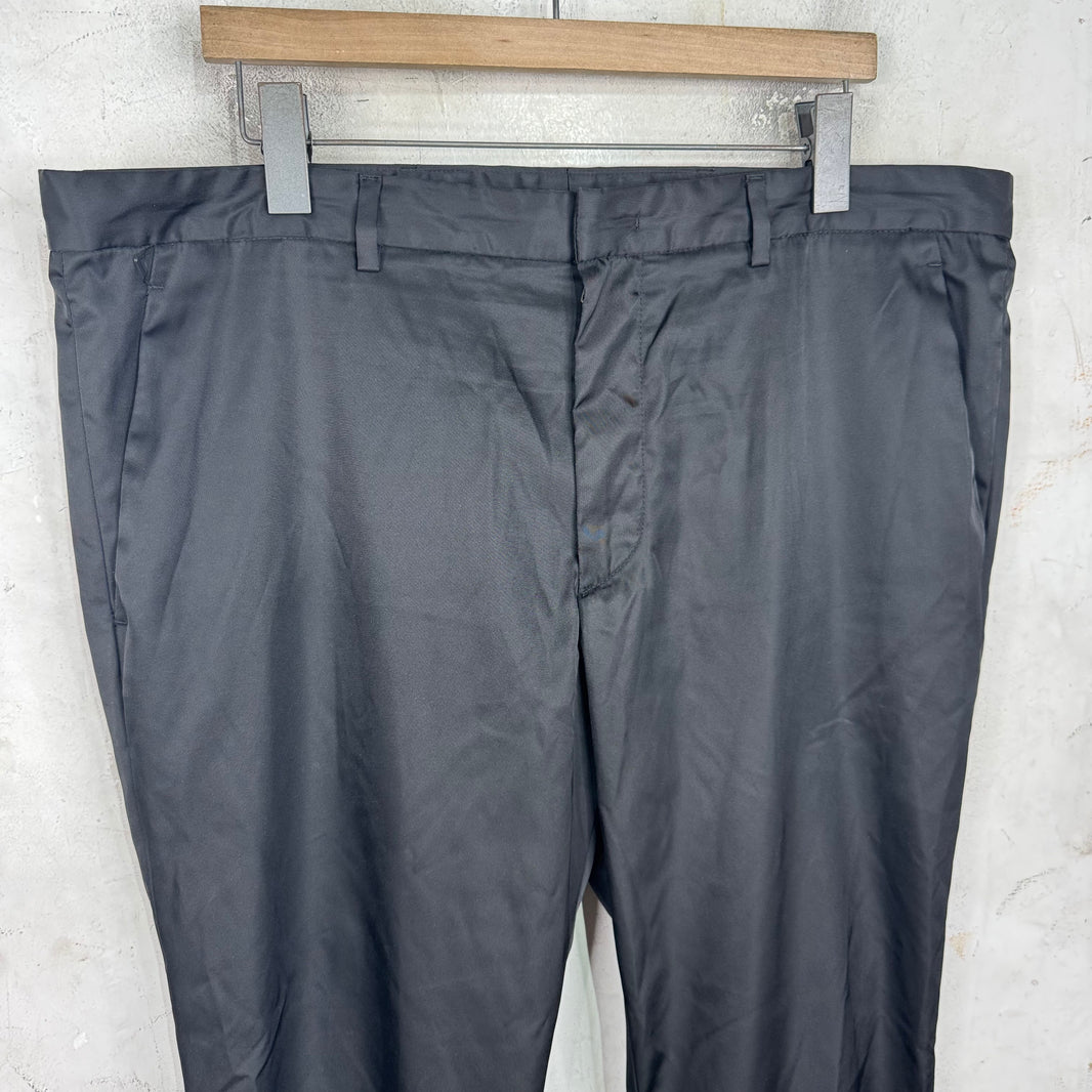 Prada Velcro Ankle Stap Nylon Pants
