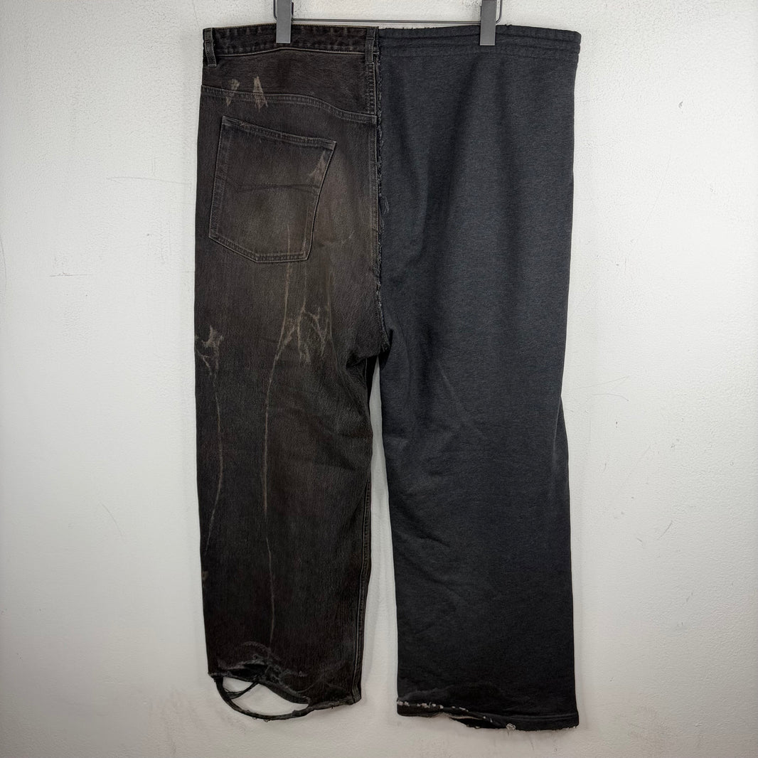 Balenciaga 50/50 Sweatpant Jeans