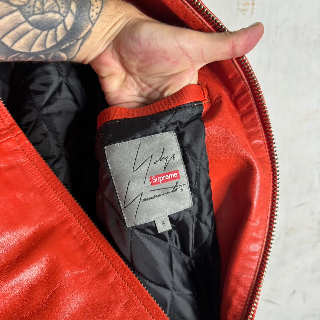 Supreme x Yohji Yamamoto Chito Leather Jacket