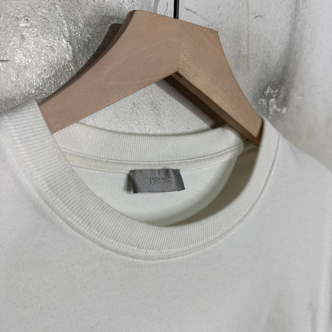 Dior Stussy Bee White T-Shirt
