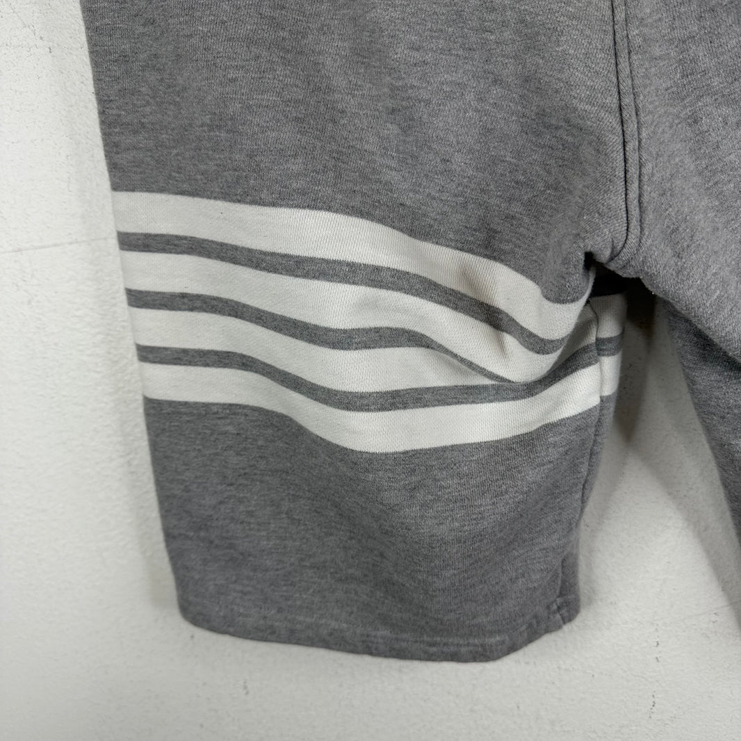 Thom Browne Gray Stripe Shorts