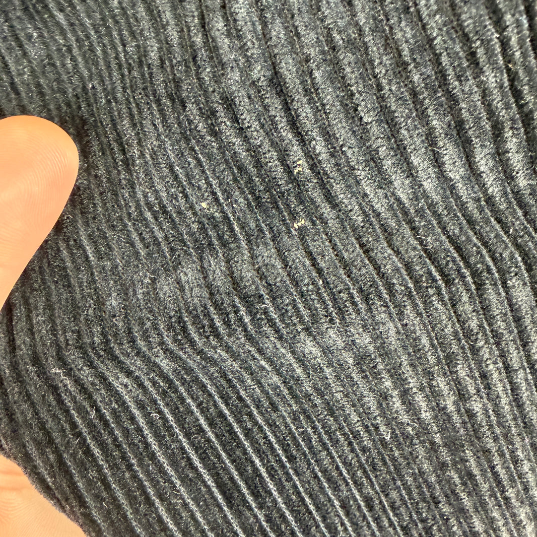 CDG Homme Black Corduroy Trousers