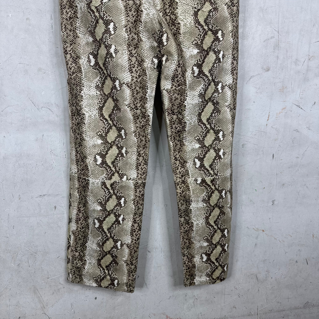 Stussy Snakeskin Leather Pants