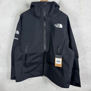 Supreme x TNF Black Split Rain Jacket