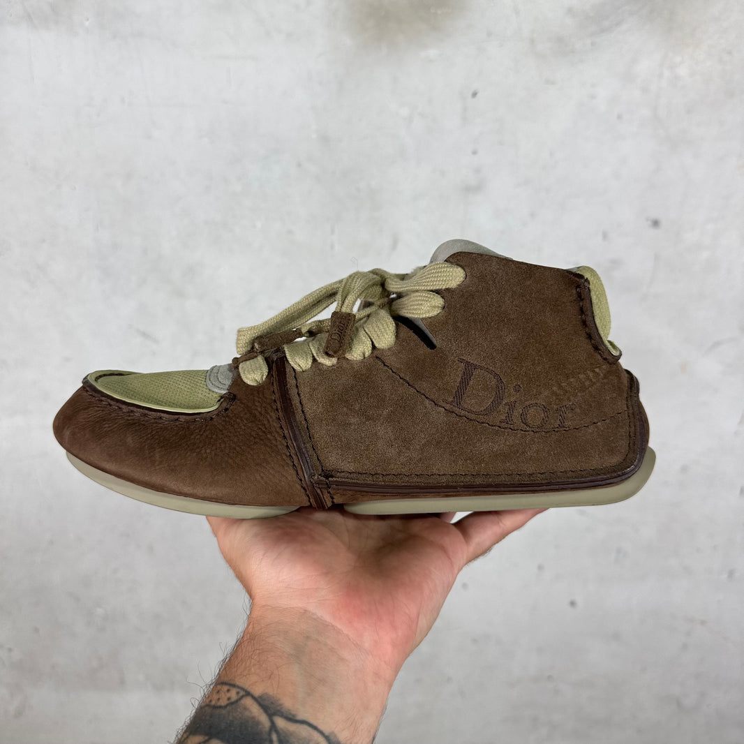 Dior Brown Roadie Shoes