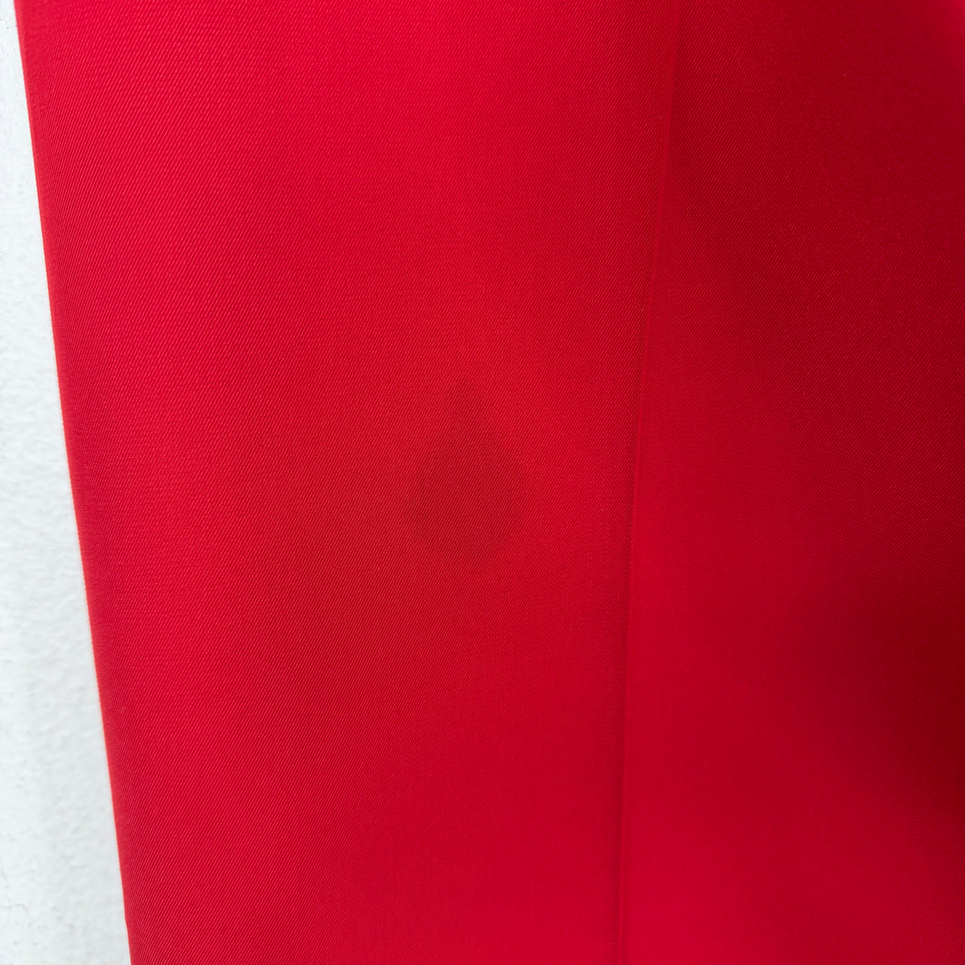 Balenciaga Red 5 Pocket Pants