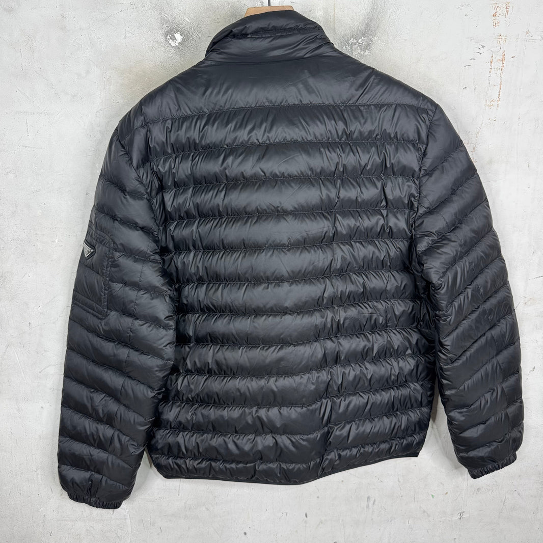 Prada BNWT 2017 Plaque Puffer