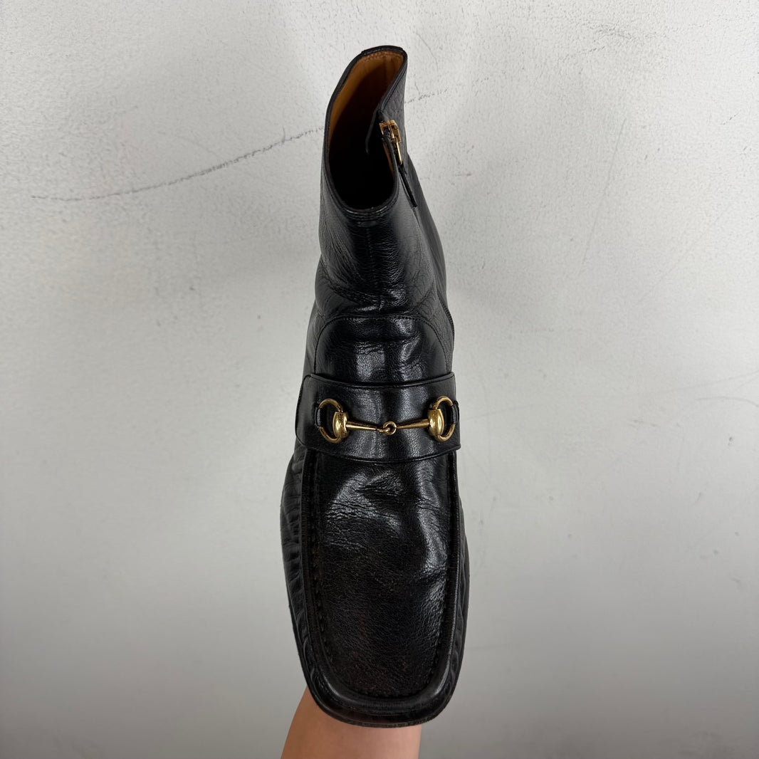 Gucci Horsebit Loafer Boots