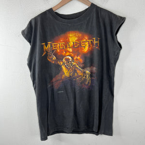Vintage Megadeth Countdown To Extinction Cut Off T-Shirt