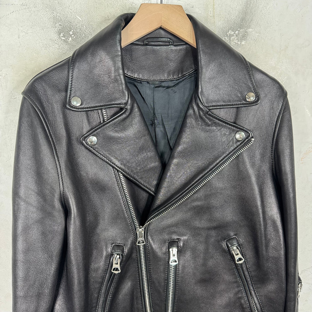 Acne Studios Leather Biker Jacket