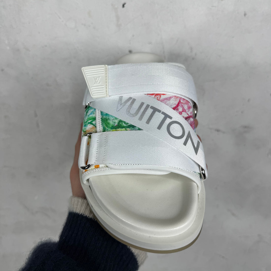 Louis Vuitton Watercolor Honululu Mules