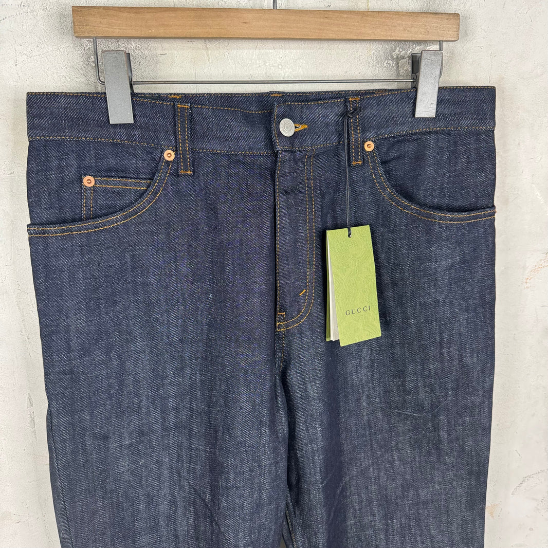 Gucci BNWT Plain Raw Denim Jeans