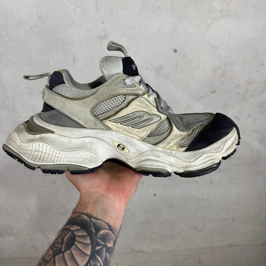 Balenciaga Grey Cargo Sneakers