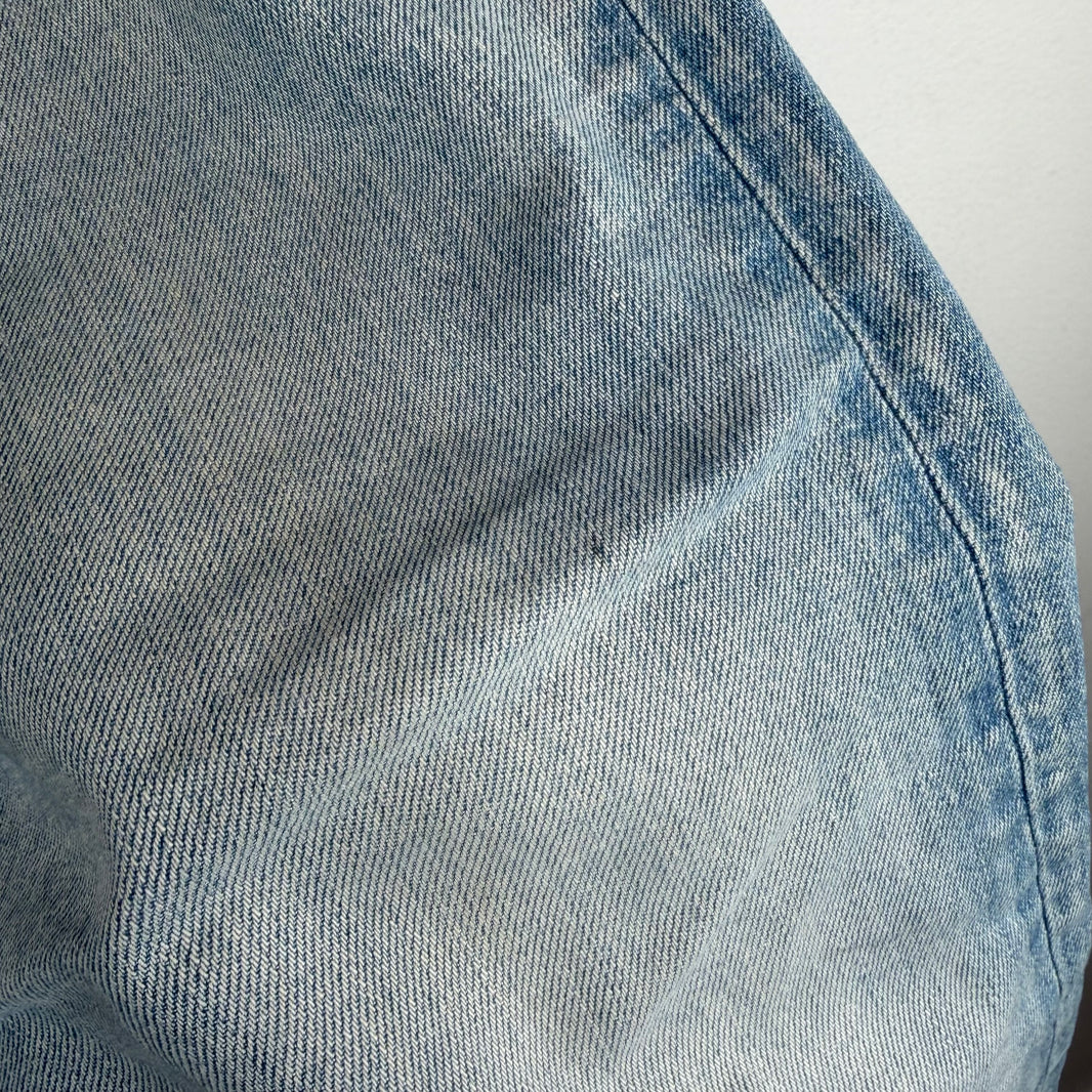 Saint Laurent D20 Chopped Light Wash Jeans