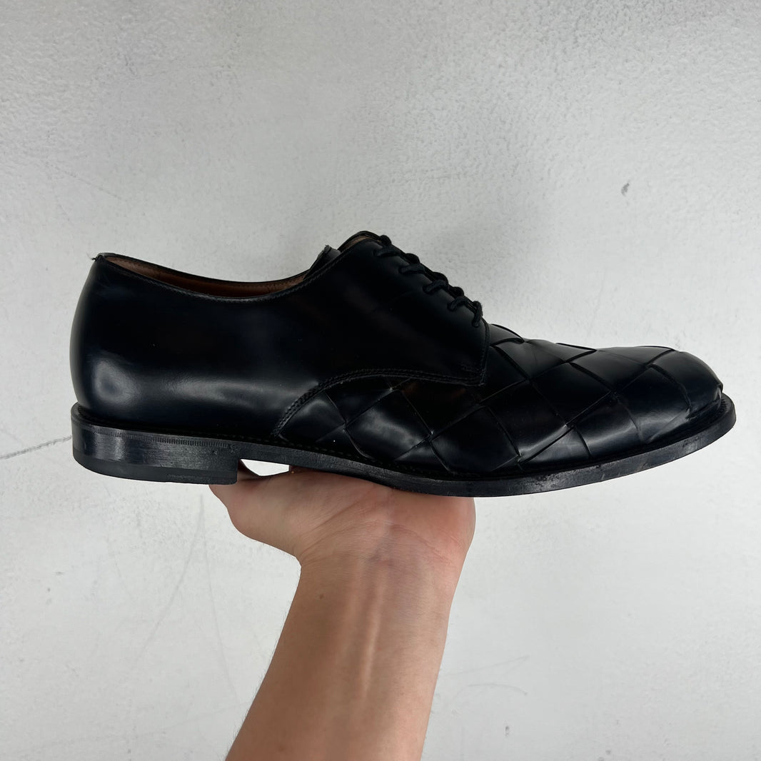 Bottega Veneta Intrecciato Toe Derbies