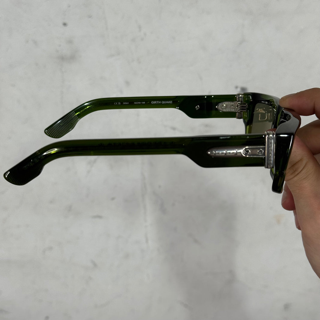 Chrome Hearts Girth Quake Green Translucent Sunglasses