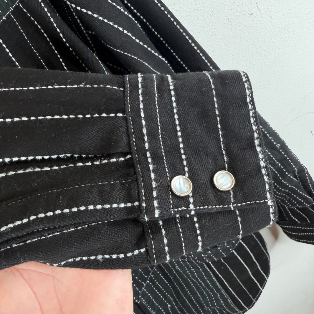Denim Tears Levi's Quilted Snap Button Shirt