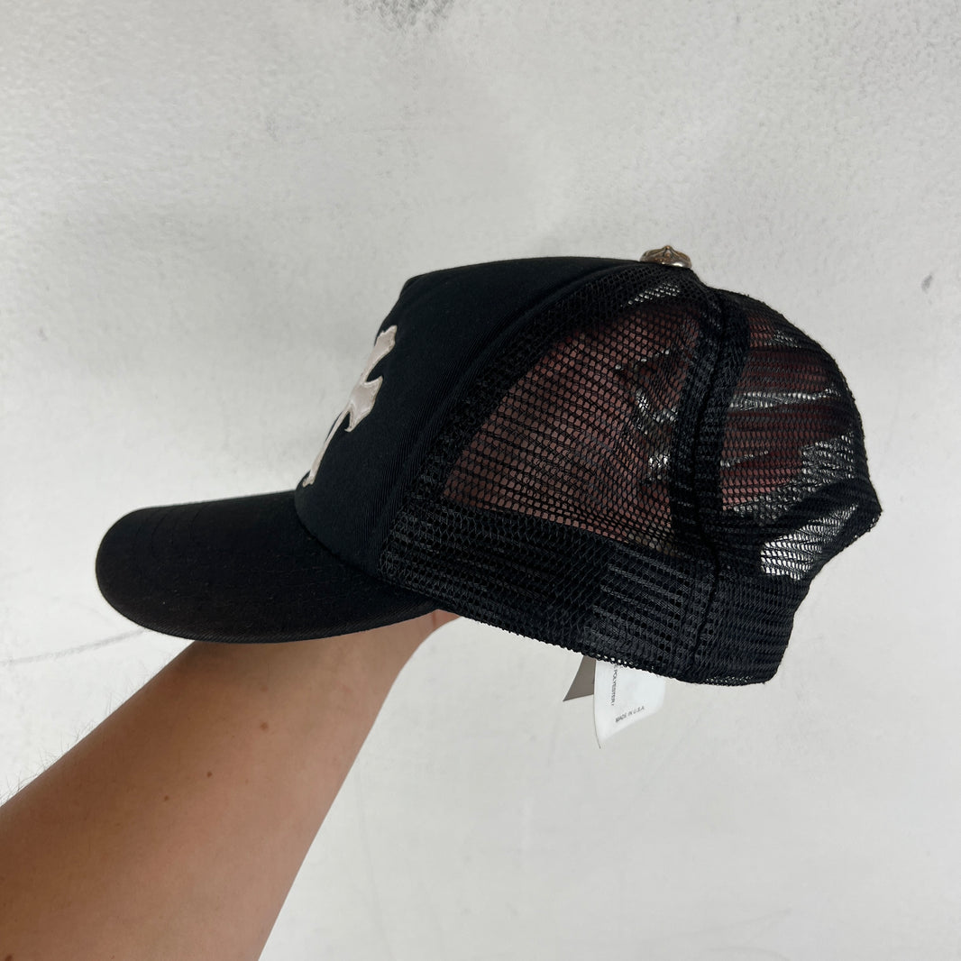 Chrome Hearts Black Cemetery Hat
