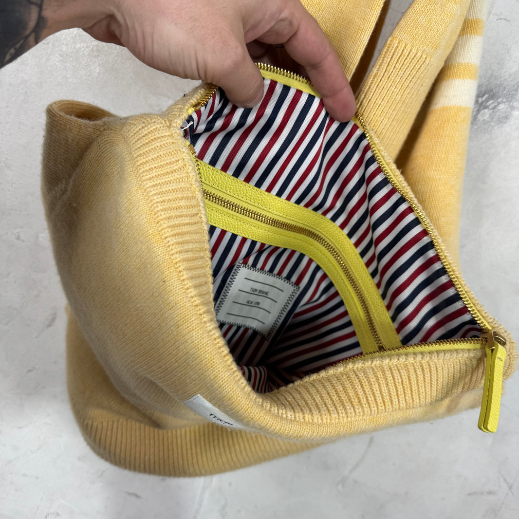 Thom Browne Sweater Sling Bag