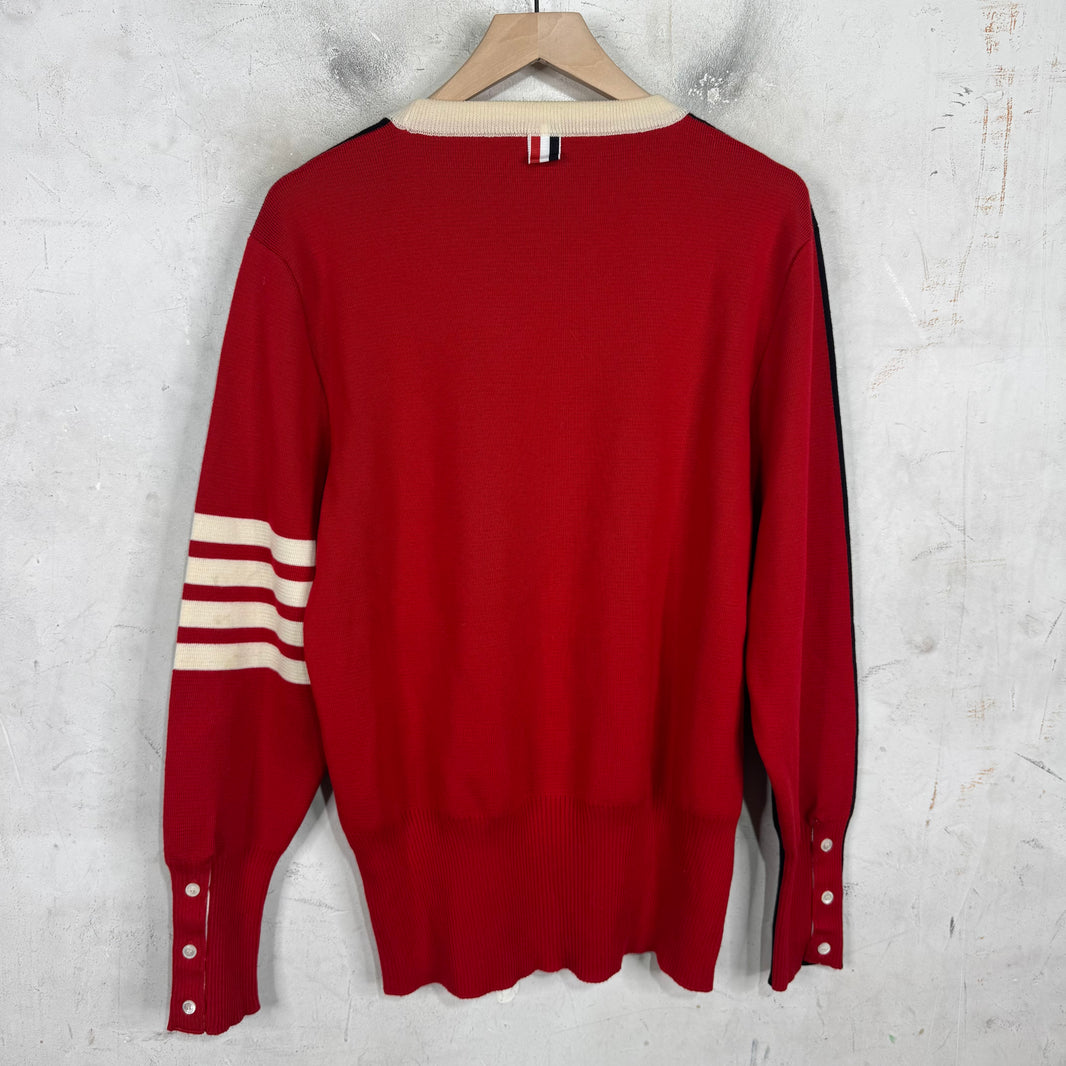 Thom Browne Two Toned Sweater