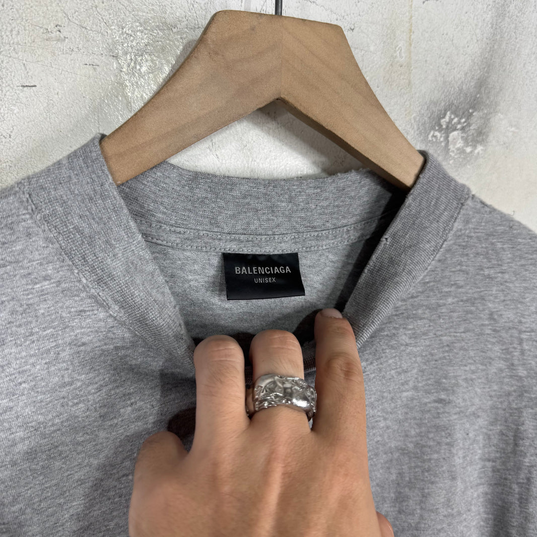 Balenciaga USA Logo T-Shirt