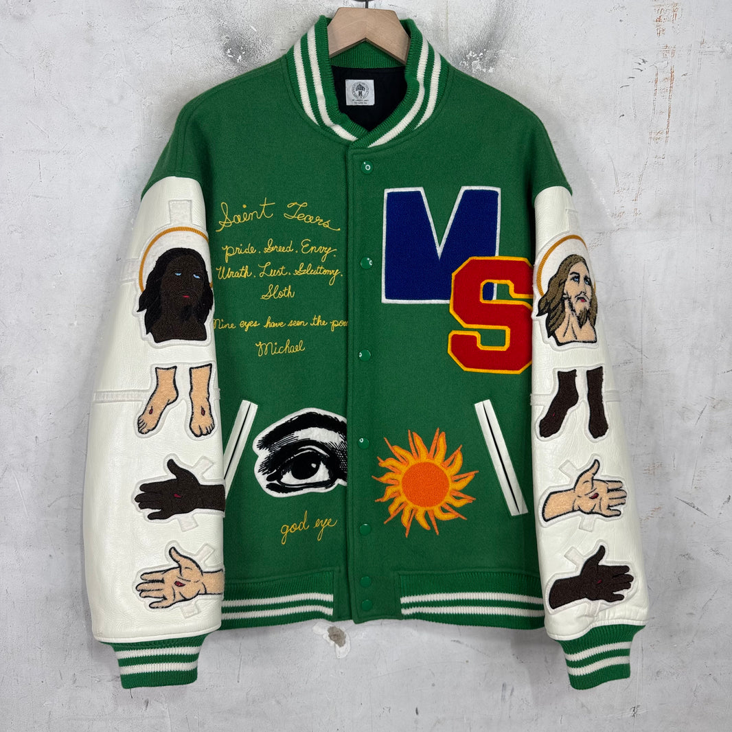 Saint Michael x Denim Tears Varsity Jacket