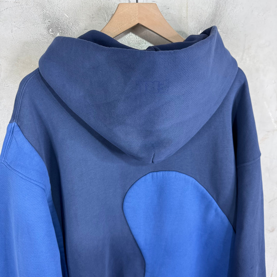 ERL Blue Swirl Hoodie