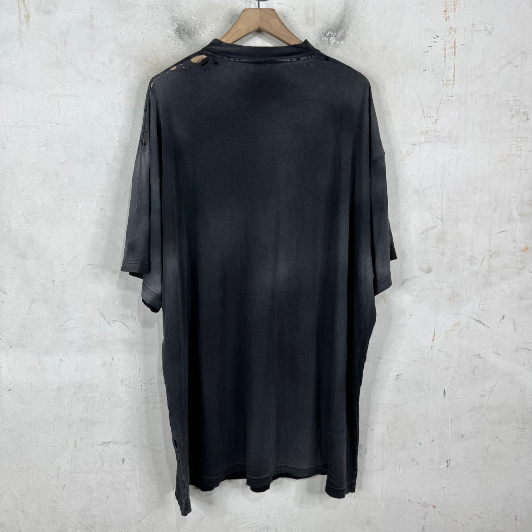 Balenciaga Done Before Distressed T-Shirt