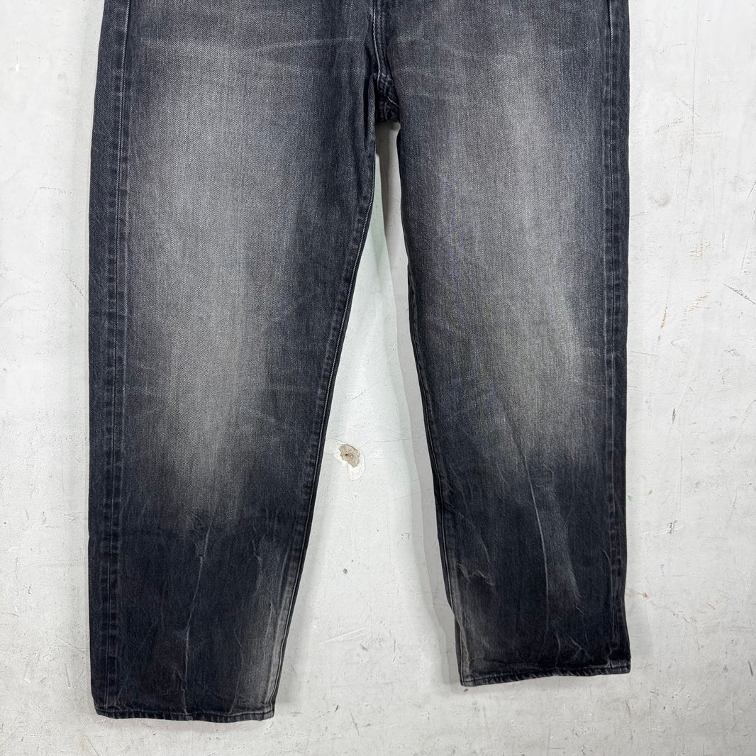 Supreme Faded Grey Selvedge Jeans