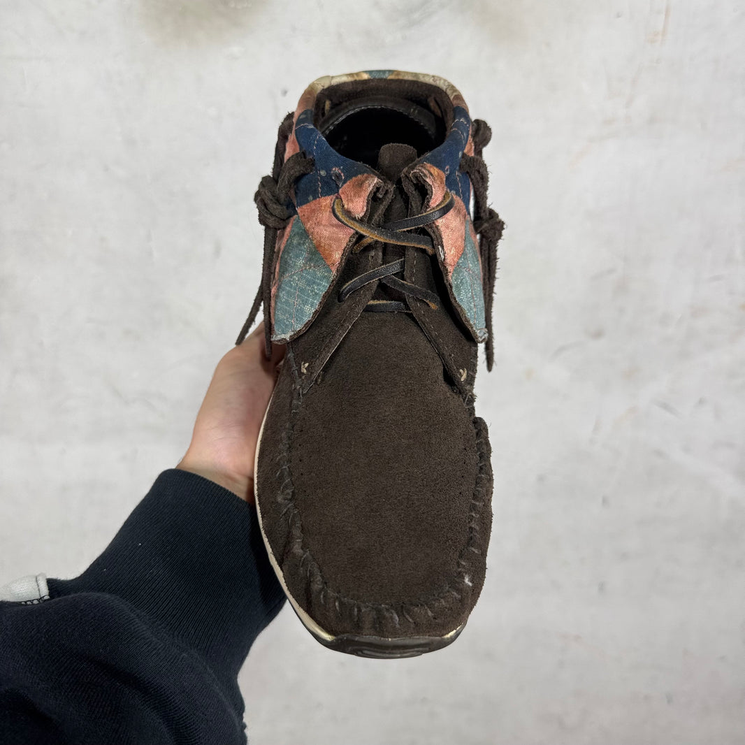 Visvim Brown Patchwork FBTs