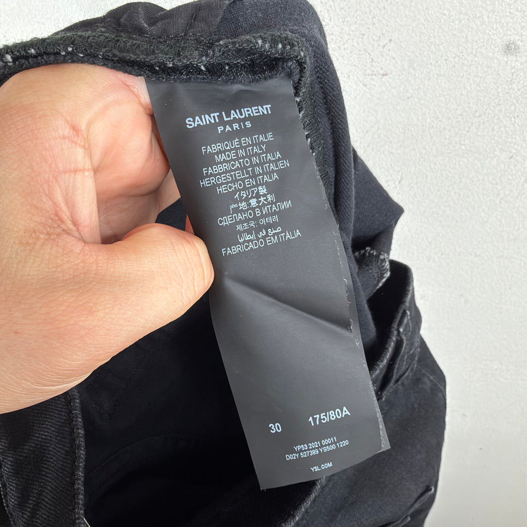 Saint Laurent Black D02 Jeans