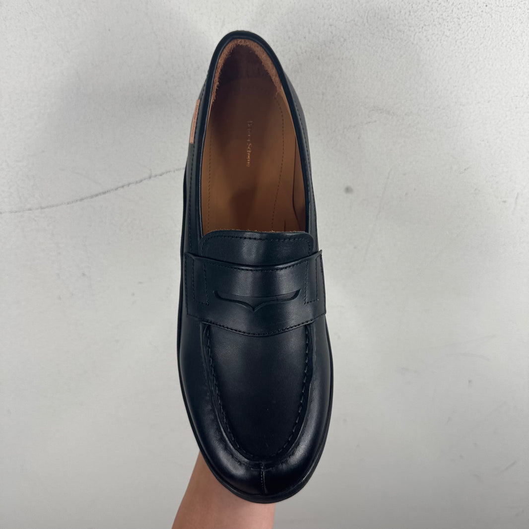Hender Scheme Black Lug Penny Loafers
