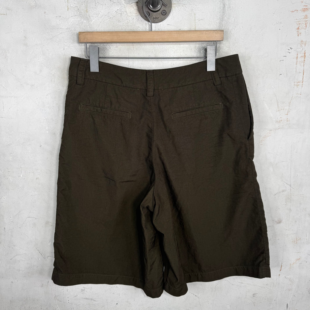 Acne Studios Nylon Olive Shorts
